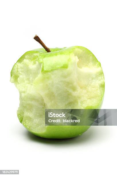 Różne Przekąski Na Zielone Jabłko - zdjęcia stockowe i więcej obrazów Bez ludzi - Bez ludzi, Białe tło, Biały