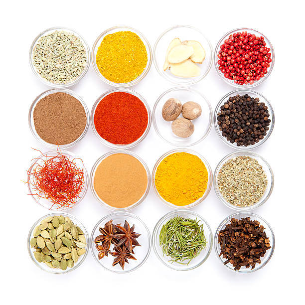 istock Big variety of spices 182430299