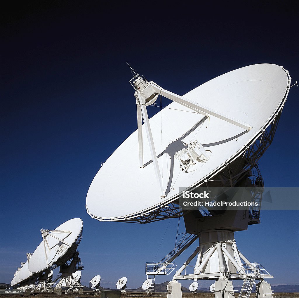 VLA Radio Teleskope Socorro, New Mexico - Lizenzfrei Radioteleskop Stock-Foto