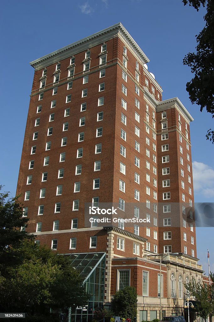 Andrew Johnson Building in Knoxville, Tennessee, USA The Andrew Johnson Building in Knoxville, Tennessee is still used as an office building today. Knoxville - Tennessee Stock Photo