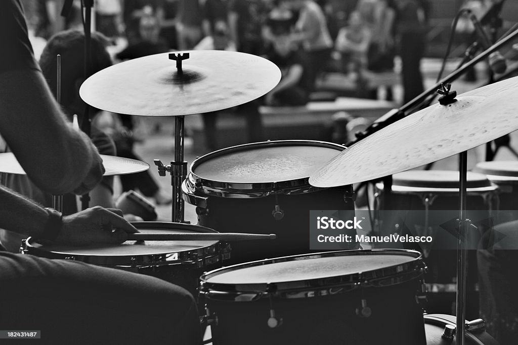 Baterista - Royalty-free Arte, Cultura e Espetáculo Foto de stock