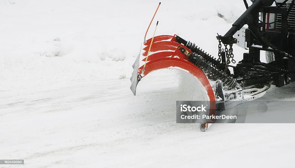 Arado de nieve - Foto de stock de Quitanieves libre de derechos
