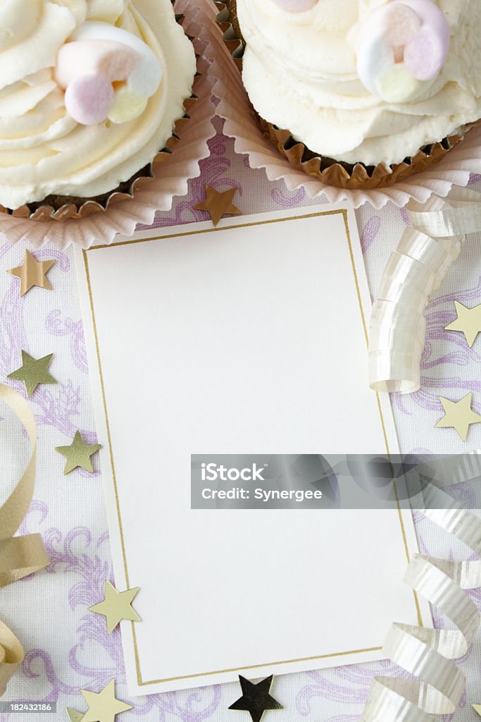Parti Cupcakes - Foto stock royalty-free di A forma di stella