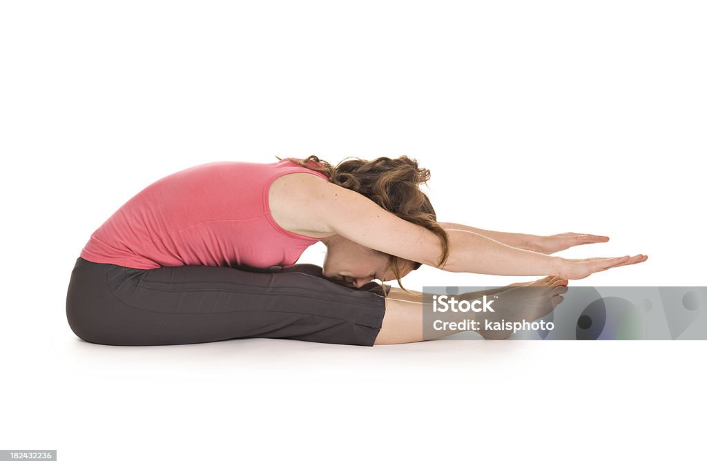 Yoga-pose - Lizenzfrei Beugen Stock-Foto