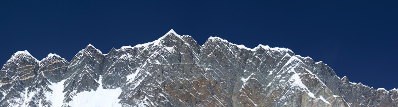 Lhotse is the fourth highest mountain on Earth (after Mount Everest, K2 and Kangchenjunga) and is connected to Everest via the South Col. In addition to the main summit at 8,516 metres above sea level, Lhotse Middle (East) is 8,414 metres and Lhotse Shar is 8,383 metres. It is located at the border between Tibet (China) and Khumbu (Nepal).http://bem.2be.pl/IS/nepal_380.jpg
