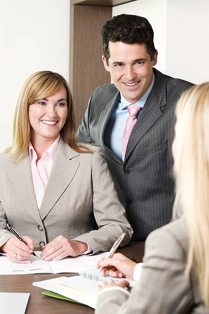 istock Succelssful business meeting 182433858