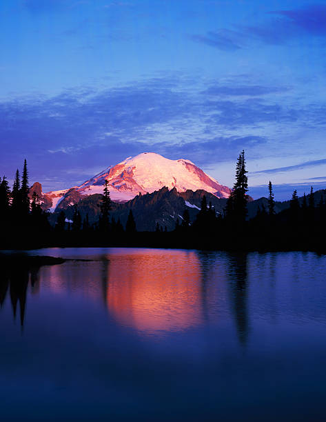 istock Mount Rainier at Dawn from Tipsoo Lake 182434287