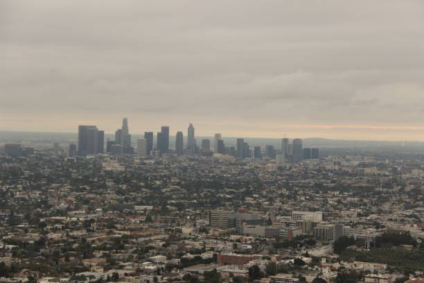 istock Cityscape of Los Angeles from Griffith Observatory 1824346040