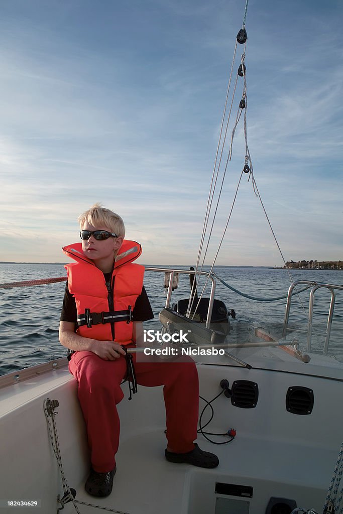 Young marinero - Foto de stock de Chaleco salvavidas libre de derechos