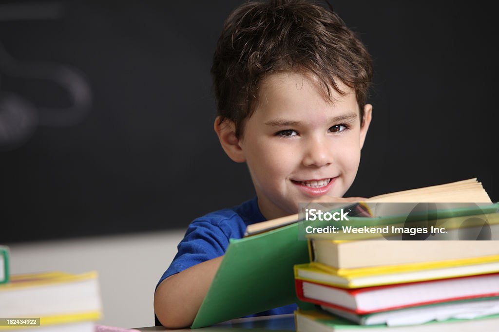 Student in einem Klassenzimmer - Lizenzfrei 6-7 Jahre Stock-Foto