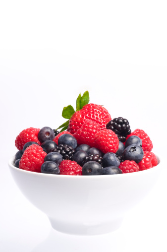 Bowl of fresh berries