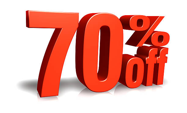 istock Red Seventy Percent Off 182435685