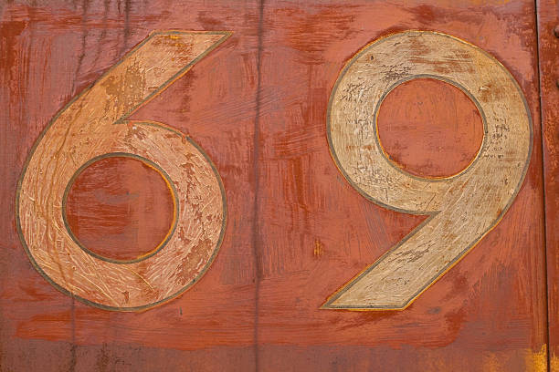 istock Numbers 6 and 9 on outside of train 182436021
