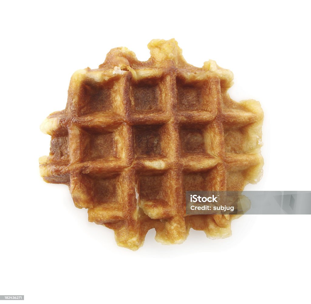 Belgian waffle Belgian Waffle Stock Photo