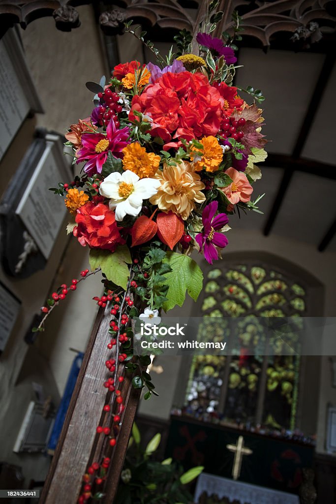 ハーヴェスト時間の花の教会 - お祝�いのロイヤリティフリーストックフォト