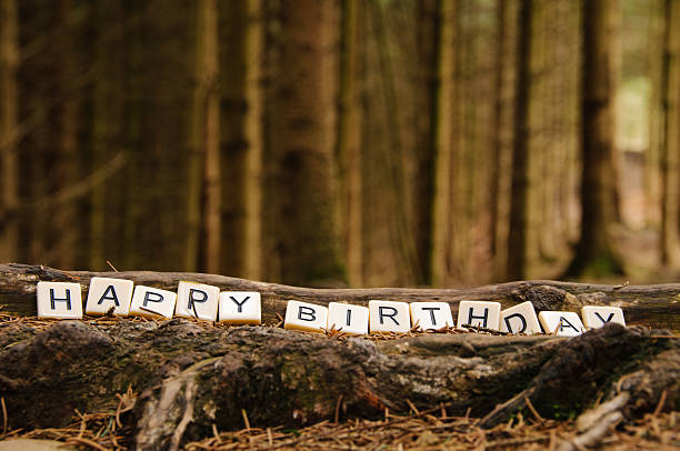 istock Happy Birthday in the Forest 182436867