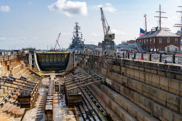 decommissioned submarine from WWII.