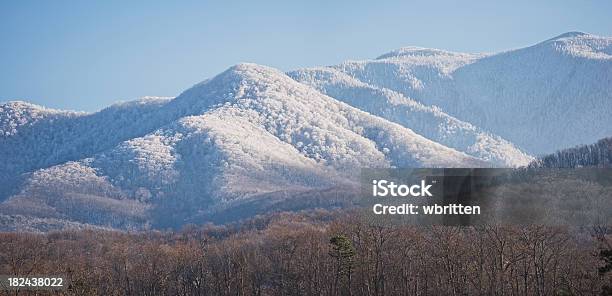 Smoky Mountain Nevicata Xxxl - Fotografie stock e altre immagini di Neve - Neve, Parco Nazionale Great Smoky Mountains, Grandi Montagne Fumose