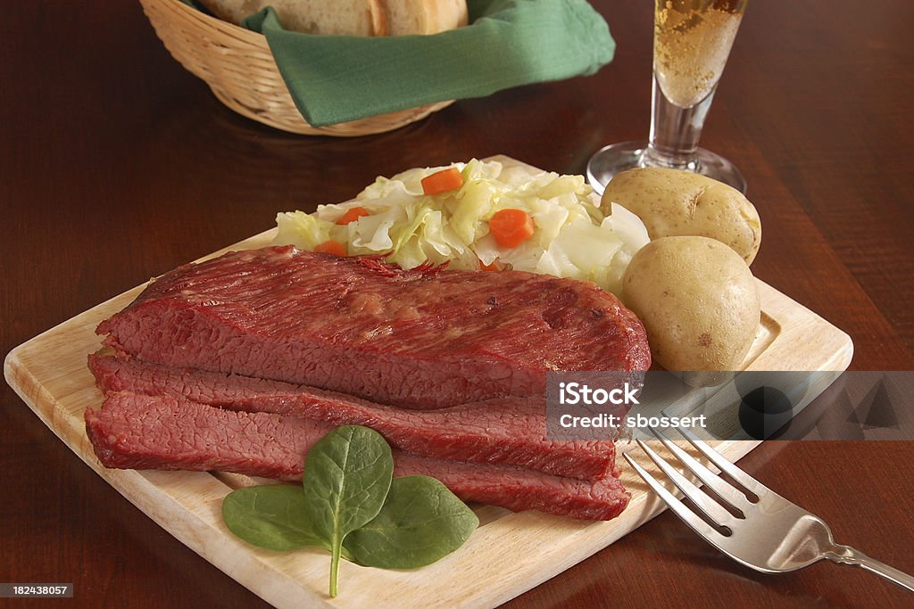 Corned-Beef et chou - Photo de Alcool libre de droits