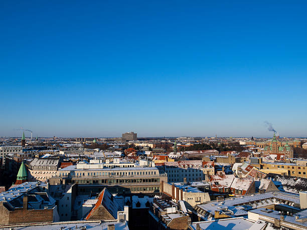 istock Copenhagen winter skyline 182438118