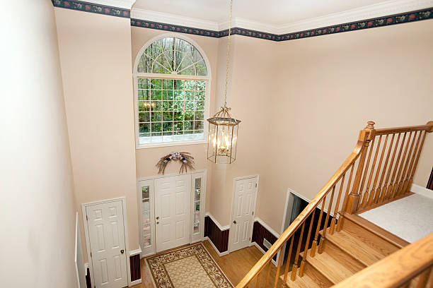 istock Grand Open Foyer in Luxury Home 182438158