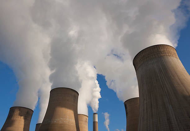 istock Cooling towers at a coal fueled power station. 182438540