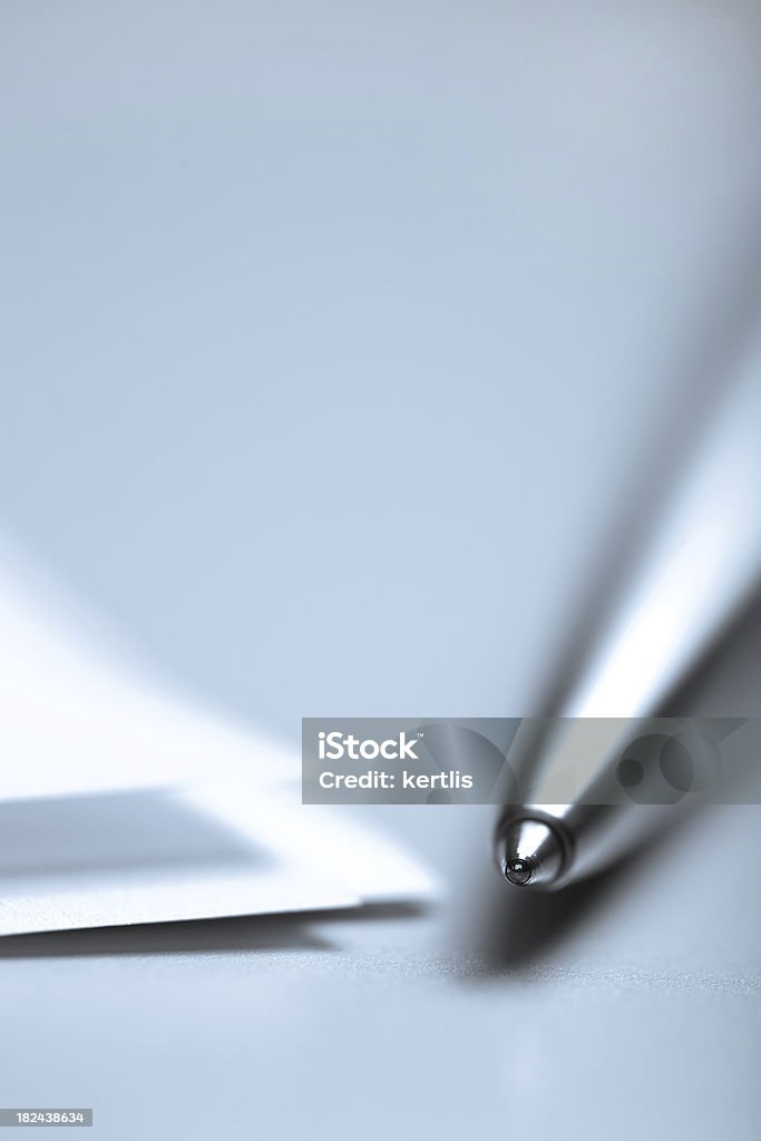 Bolígrafo & papel - Foto de stock de Acuerdo libre de derechos