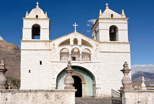 istock Church - Colca Canyon in Peru 182438827