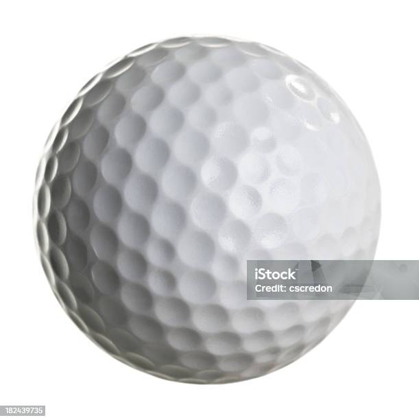 Pelota De Golf Foto de stock y más banco de imágenes de Artículos deportivos - Artículos deportivos, Blanco - Color, Con textura