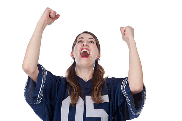 Cheering Sports Fan