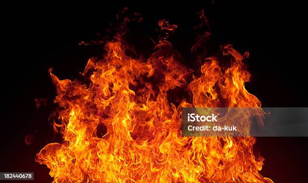 De Fuego Foto de stock y más banco de imágenes de Abstracto - Abstracto, Amarillo - Color, Bola de Fuego