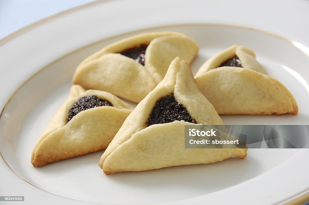 Hamentaschen Purim 用 - ハマンタッシェンのロイヤリティフリーストックフォト