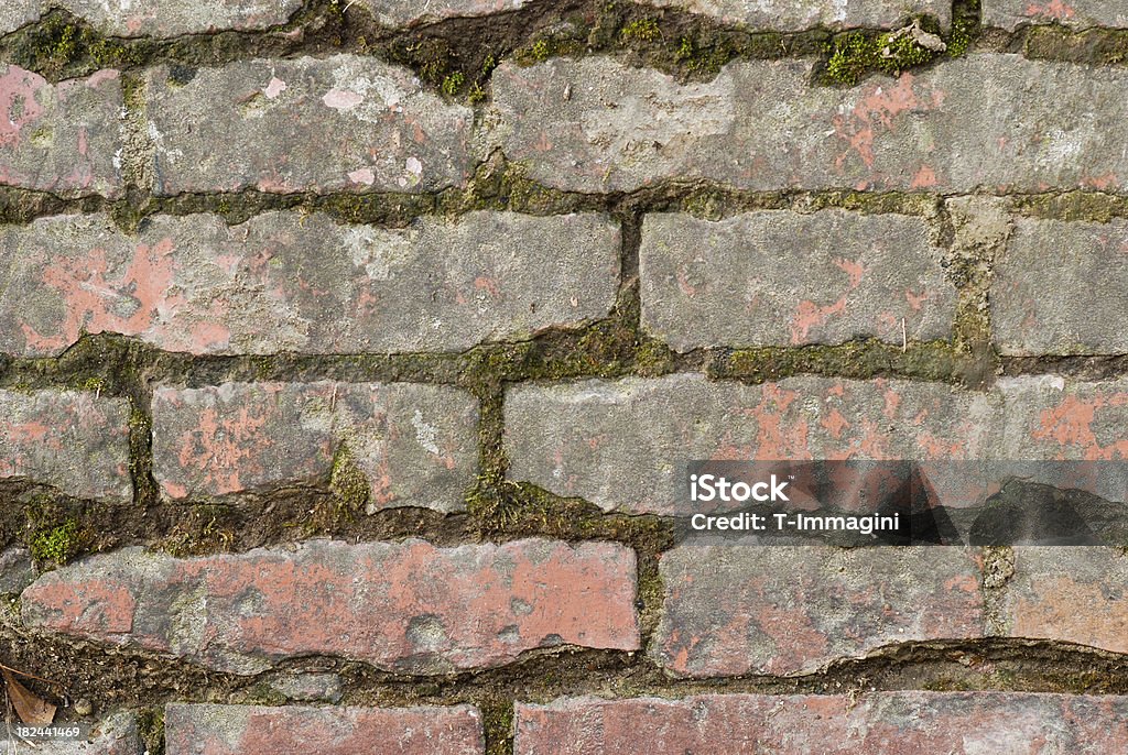 Velha parede de tijolos - Royalty-free 2000-2009 Foto de stock