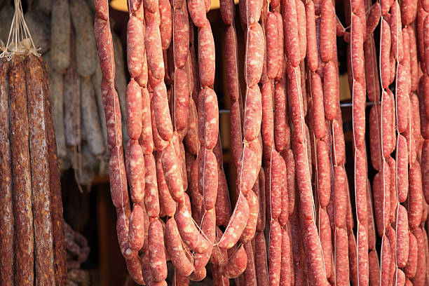istock Homemade Italian sausages 182441698
