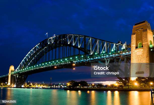 Hafenbrücke Von Sydney In Der Abenddämmerung Stockfoto und mehr Bilder von Abenddämmerung - Abenddämmerung, Architektur, Australien