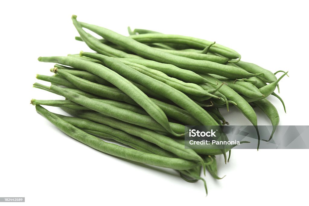 Green Beans XXXL Green beans isolated on white XXXL Green Bean Stock Photo