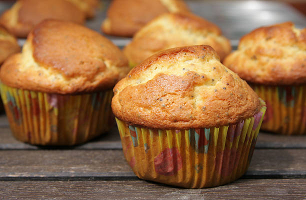 poppy seed lemon muffins