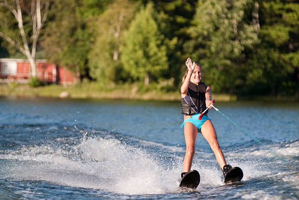 istock waterskiing Girl 182442955