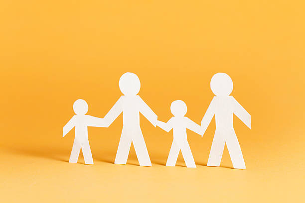 istock Family of four concept 182444034