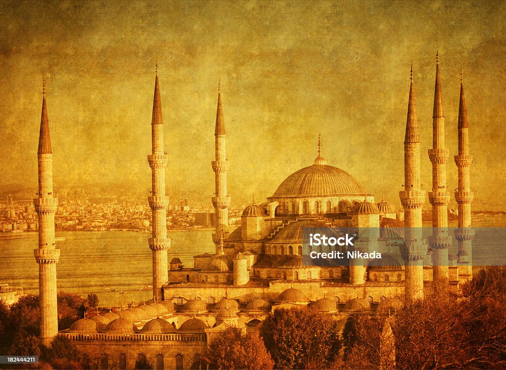 ブルーモスクイスタンブール - アジ�ア文化のロイヤリティフリーストックフォト