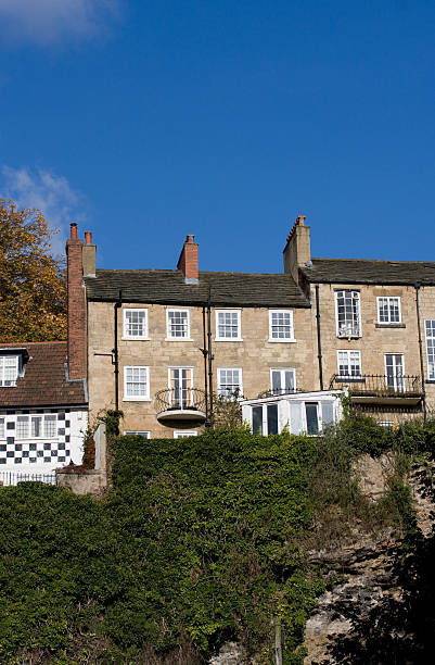 istock Yorkshire England town scene 182444282