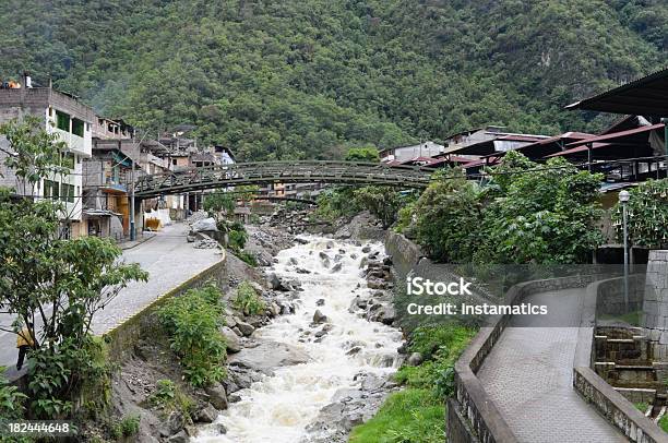 Aguas Calientes In Peru Stockfoto und mehr Bilder von Aguas Calientes - Aguas Calientes, Peru, Anden