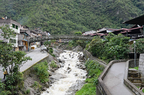 istock Aguas Calientes in Peru 182444648
