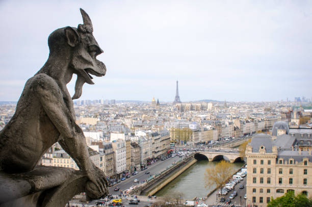 istock Gargoyle of Notre Dame in Paris 1824459587