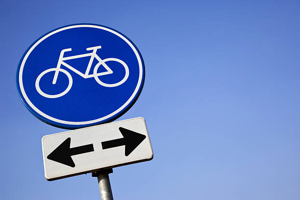 istock Bicycle traffic sign # 8 XXXL 182446138