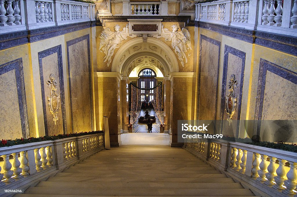 Stairway in Museum Palace Stock Photo