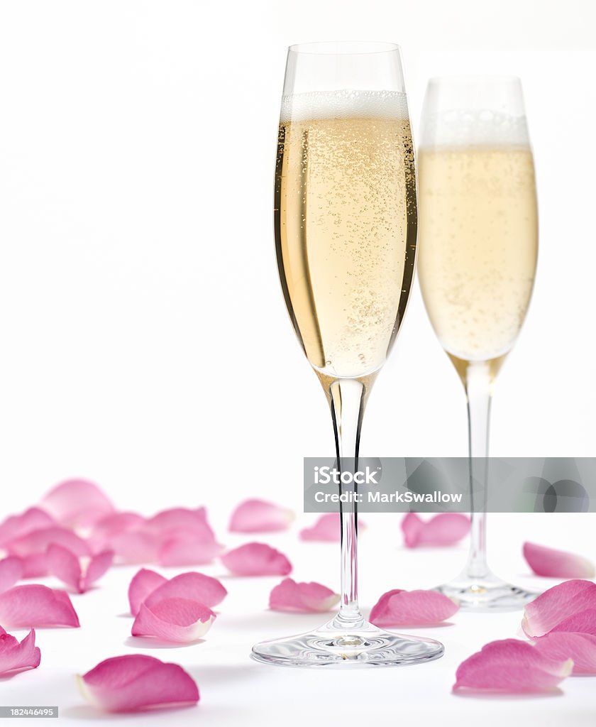 Romantischer Champagner - Lizenzfrei Rosa Stock-Foto