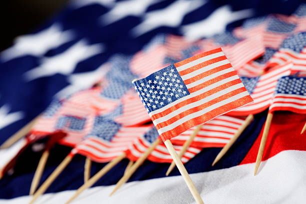 istock USA Cocktail Flags 182446634