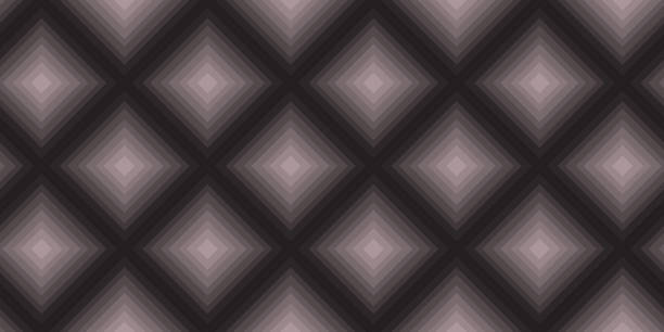 지그재그와 마름모 완벽 한 패턴, 지그재그 또는 마름모 현대 배경, 추상 갈매기 모양 디자인, 배경, 배경, 인쇄, 포장, 섬유, 벽지, 패키지 벡터 일러스트 레이 션에 대한 디자인 - mosaic modern art triangle tile stock illustrations