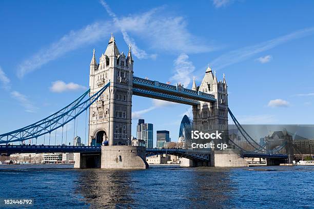 Tower Bridge Over River Thames London Uk Xxxl Stock Photo - Download Image Now - Blue, Bridge - Built Structure, British Culture